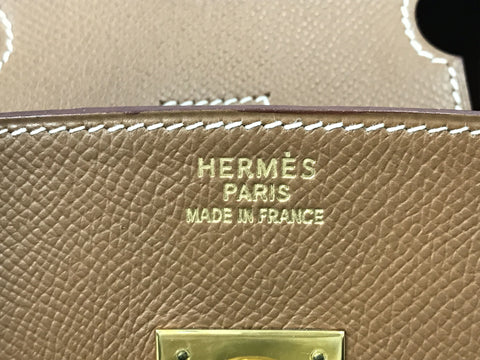 HERMES HERMES Birkin 35 Vo Epsom gold gold hardware □D handbag