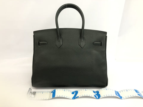 HERMES Birkin Birkin Birkin 35 Togo Veil SV metal fittings □F engraved handbag