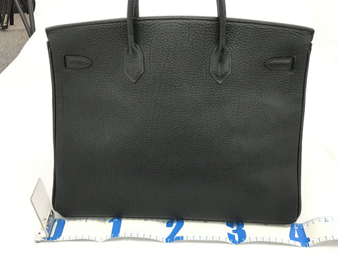 HERMES Birkin Birkin 40 Togo □F black handbag