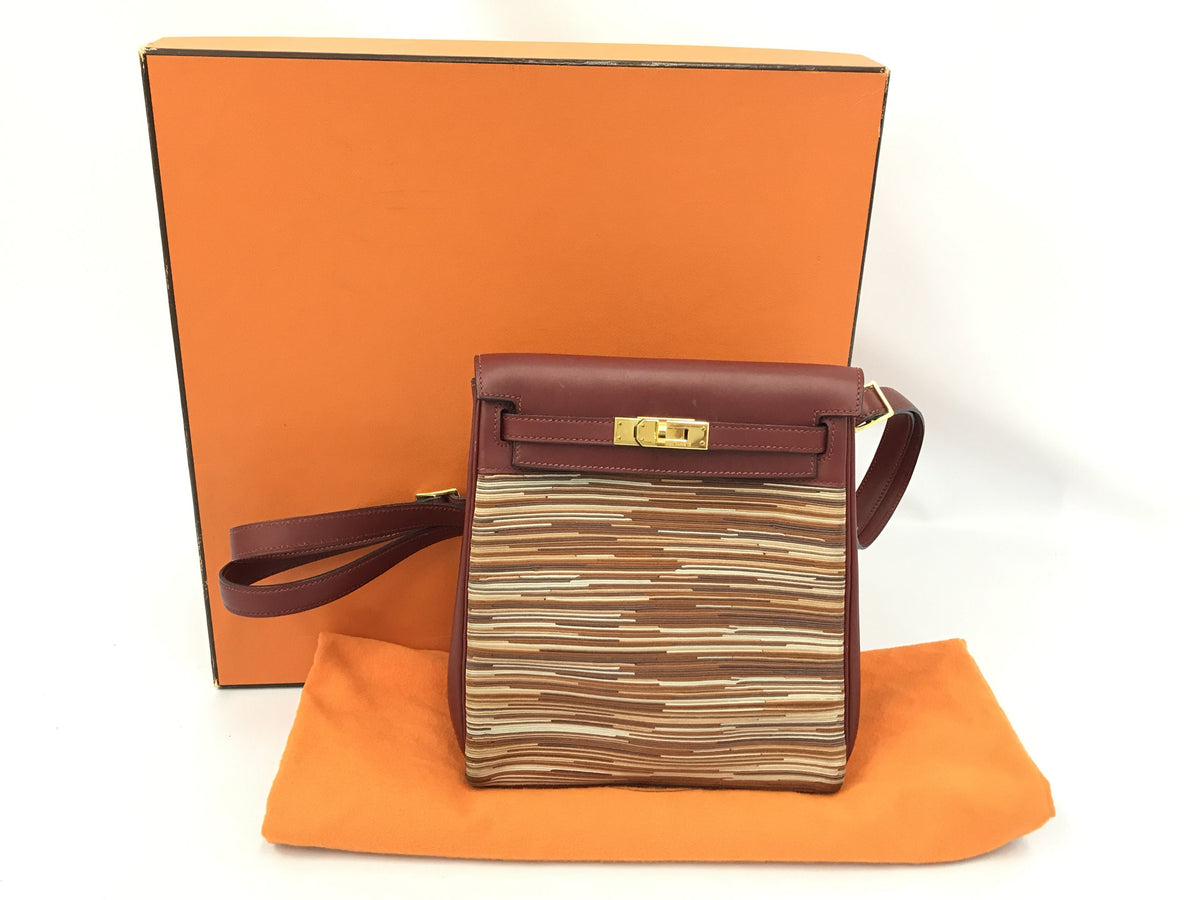 HERMES Kelly Kelly Ad Vibrato Shoulder Bag