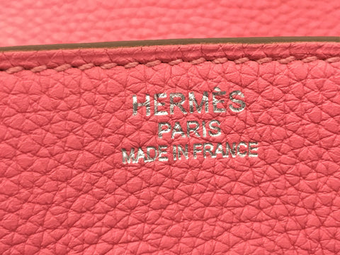 HERMES Birkin Birkin 35 pink handbag