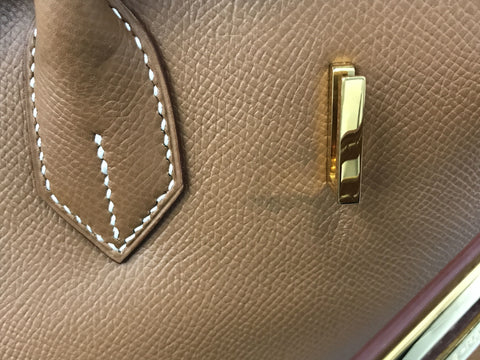 HERMES HERMES Birkin 35 Vo Epsom gold gold hardware □D handbag