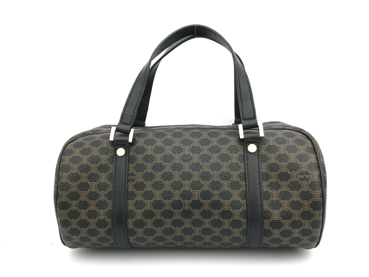 CELINE Macadam Black/Mini Boston Boston Bag