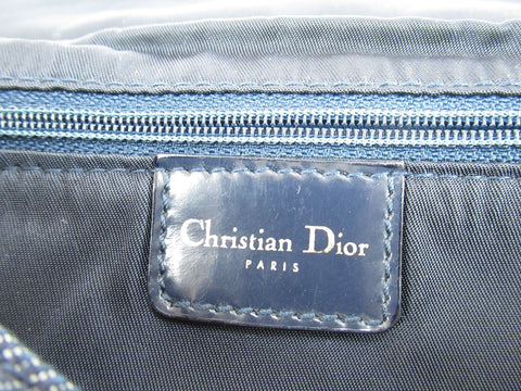 Dior Christian Dior Maris Pearl Clutch Bag Denim Clutch Bag