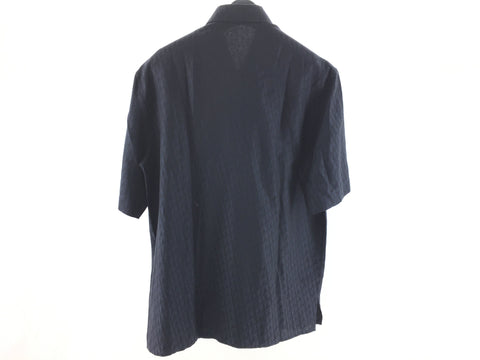 Dior Trotter Clothing Oblique Silk Cotton Shirt 39 Shirt