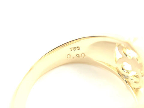 CELINE D0.30ct K18 7.2g ring (precious metal)