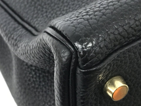 HERMES Kelly HERMES Kelly 32 Togo black handbag