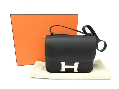 HERMES Constance Epson black SS D shoulder bag