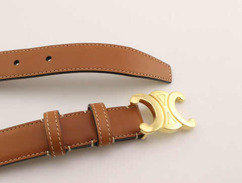 CELINE Triomphe Macadam Belt Belt