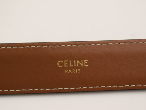 CELINE Triomphe Macadam Belt Belt