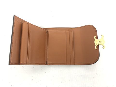 CELINE Triomphe Small Flap Wallet 10D783BZG.04LU Wallet