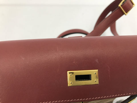 HERMES Kelly Kelly Ad Vibrato Shoulder Bag