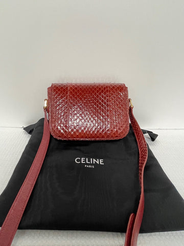 CELINE tassel shoulder bag shoulder bag