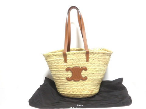 CELINE Other Basket Bag Triomphe Classic M Tote Bag