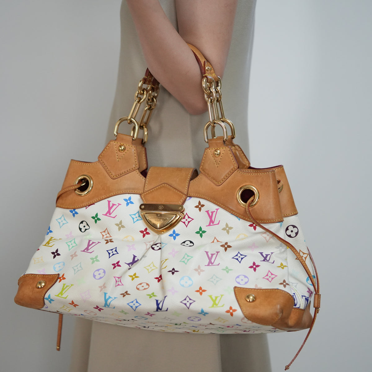 Louis Vuitton multicolor ursula 【A】