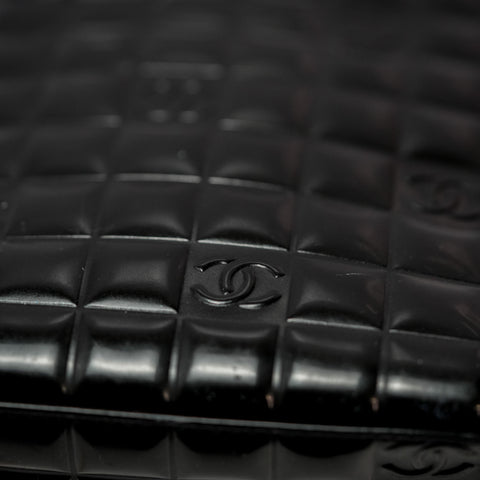 CHANEL Chocolate Bar CC Tote Patent Number 7 series 【B】