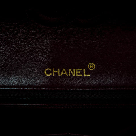 CHANEL CC Matelasse 25 Chain Shoulder Bag Leather Lambskin Double Flap Number 0 series【A】