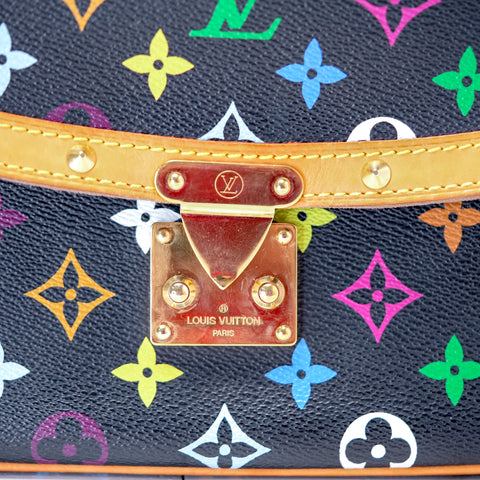 Louis Vuitton Sologne Monogram Multicolor Crossbody Shoulder Bag M92639 【S】