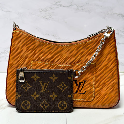 Louis Vuitton epi Marel Gold Miel 【N】