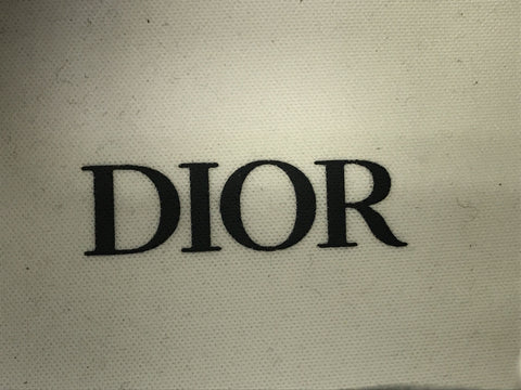 Dior Oblique Leather/Mesh Sneakers Men Gray/White Size 43 Unused Sneakers