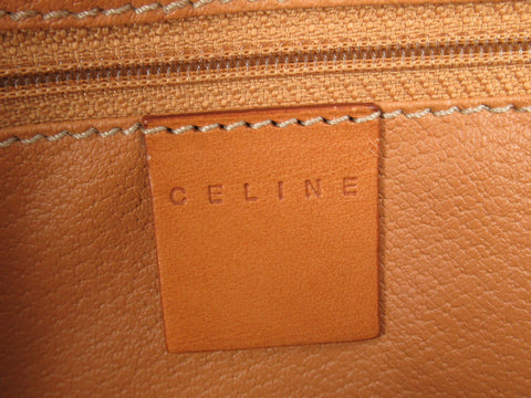 CELINE 8CELINE Macadam Pattern Handbag Dome Handbag