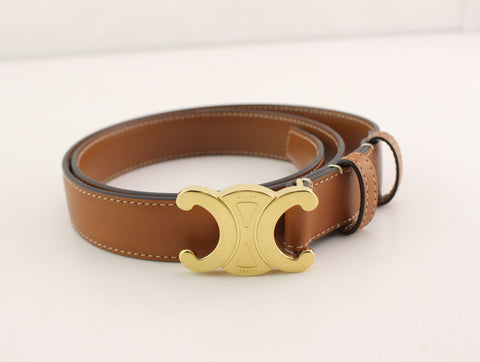 CELINE Triomphe Macadam Belt Belt