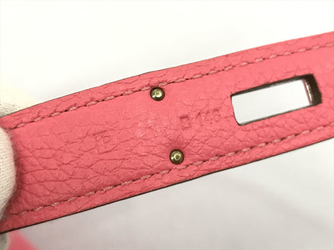 HERMES Birkin Birkin 35 pink handbag