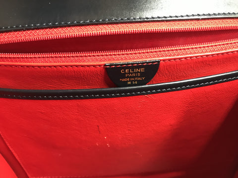 CELINE Other Leather Hand Flap Handbag