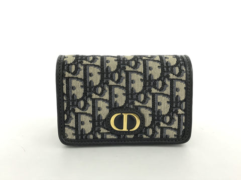 Dior Trotter Oblique Trotter Chain Shoulder Bag with Box