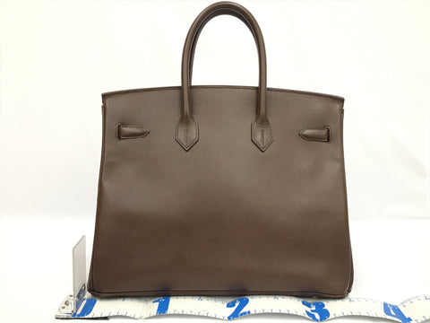 HERMES Birkin Birkin 35 Kushbel Havana GP B Handbag