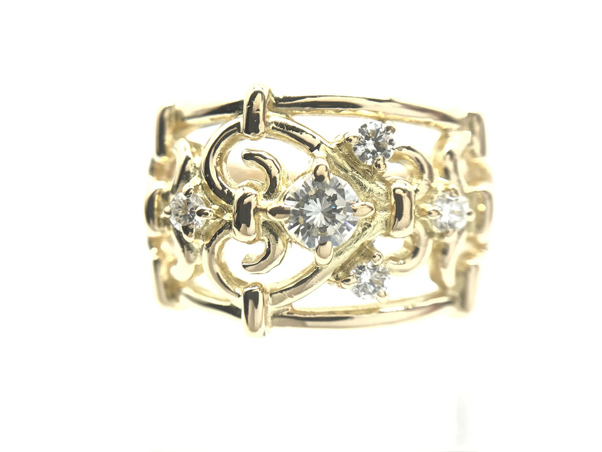 CELINE D0.30ct K18 7.2g ring (precious metal)