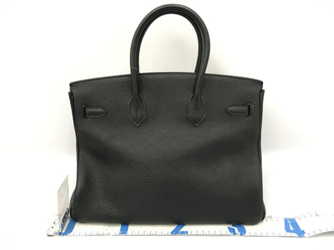 HERMES Birkin Birkin 35 Togo black SS H handbag