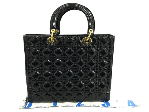 Dior Cannage No Strap/Small Rubbed Bottom Tack Handbag