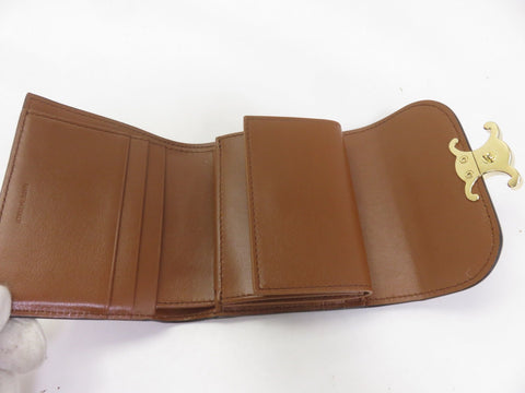 Celine Triomphe Small Flap Wallet Wallet