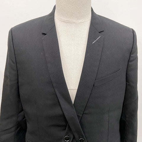 Christian Dior Black 18W Atelier Wool Jacket②