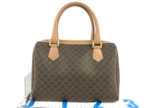 Celine Macadam Mini Boston Handbag