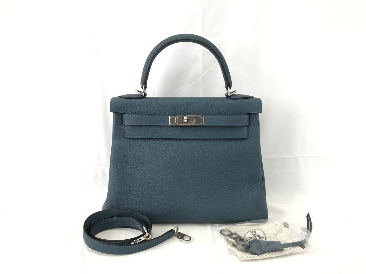 HERMES Kelly Kelly 28 Togo 06-437 Handbag