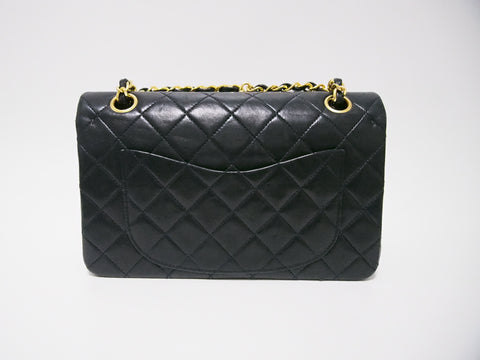 CHANEL lambskin W flap 23 [with seal card] No. 1 shoulder bag