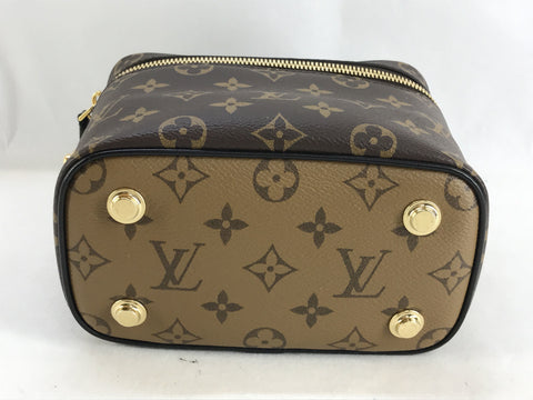 LOUIS VUITTON Monogram Vanity NV PM Brown Monogram Handbag