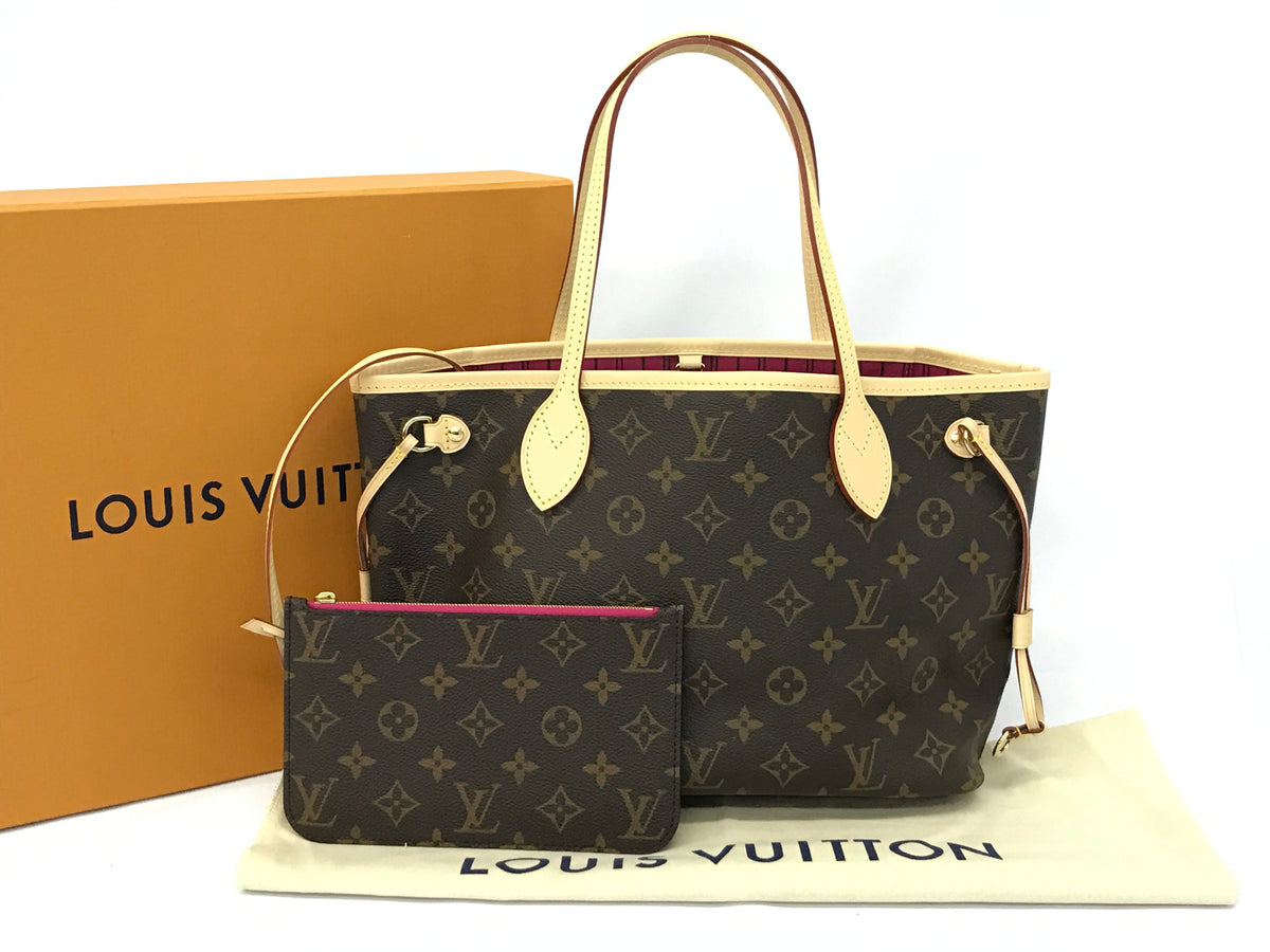 LOUIS VUITTON Monogram Monogram Neverfull PM Tote Bag