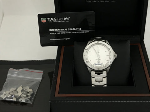 TAG Heuer Link Caliber 5 White Dial Men's Watch