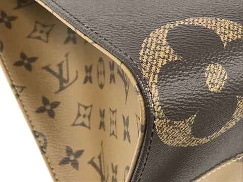 LOUIS VUITTON monogram monogram on the go MM tote bag