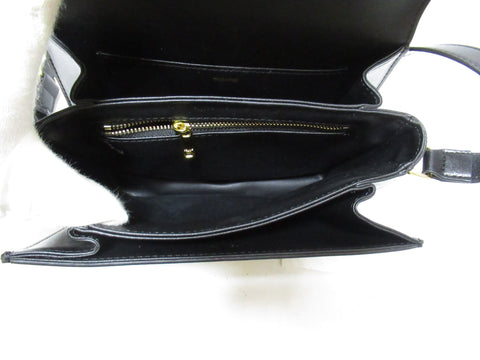 CELINE CELINE Shiny Calfskin Triomphe Calf Shoulder Bag