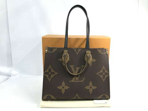 LOUIS VUITTON Monogram Monogram Giant On The Go M45321 Tote Bag