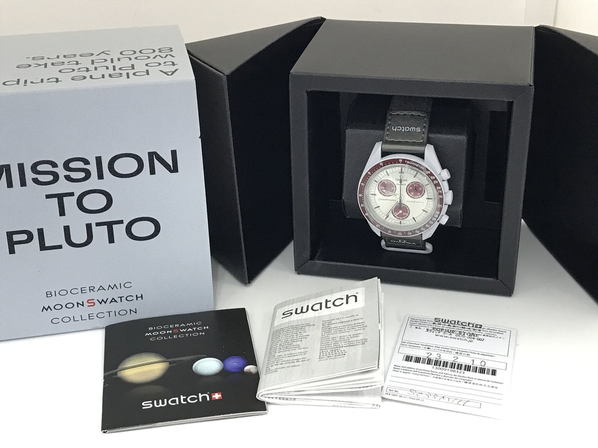 OMEGA Speedmaster Omega x Swatch Collaboration Mission to Pluto SO33M101 Quartz Men's Watch Men's Watch