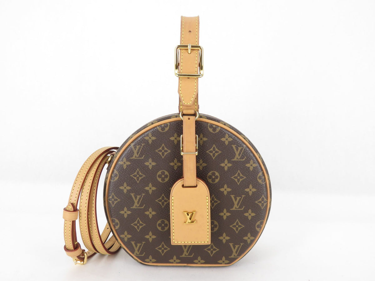 LOUIS VUITTON Monogram LV Petite Boite Chapeaux Handbag