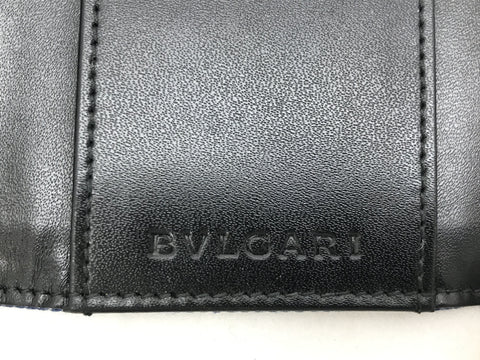 BVLGARI Logomania Bvlgari denim key case blue series key case key holder