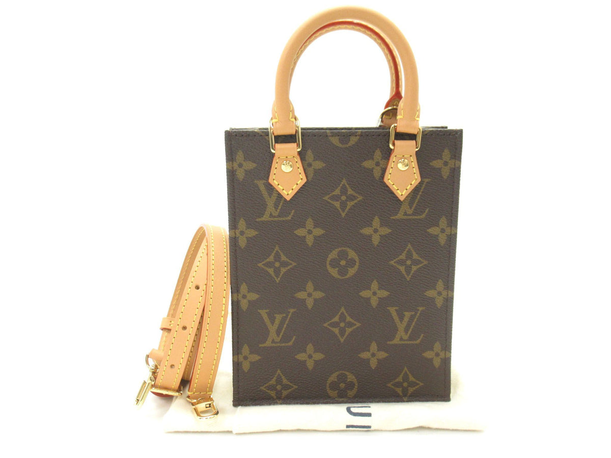 LOUIS VUITTON Monogram Petite Sac Pla M81295 Shoulder Bag