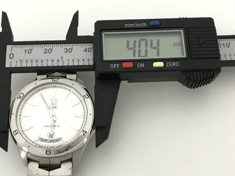 TAG Heuer Link Caliber 5 White Dial Men's Watch