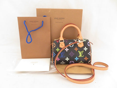 LOUIS VUITTON Monogram Multicolor Monogram Multicolor Mini Speedy Handbag